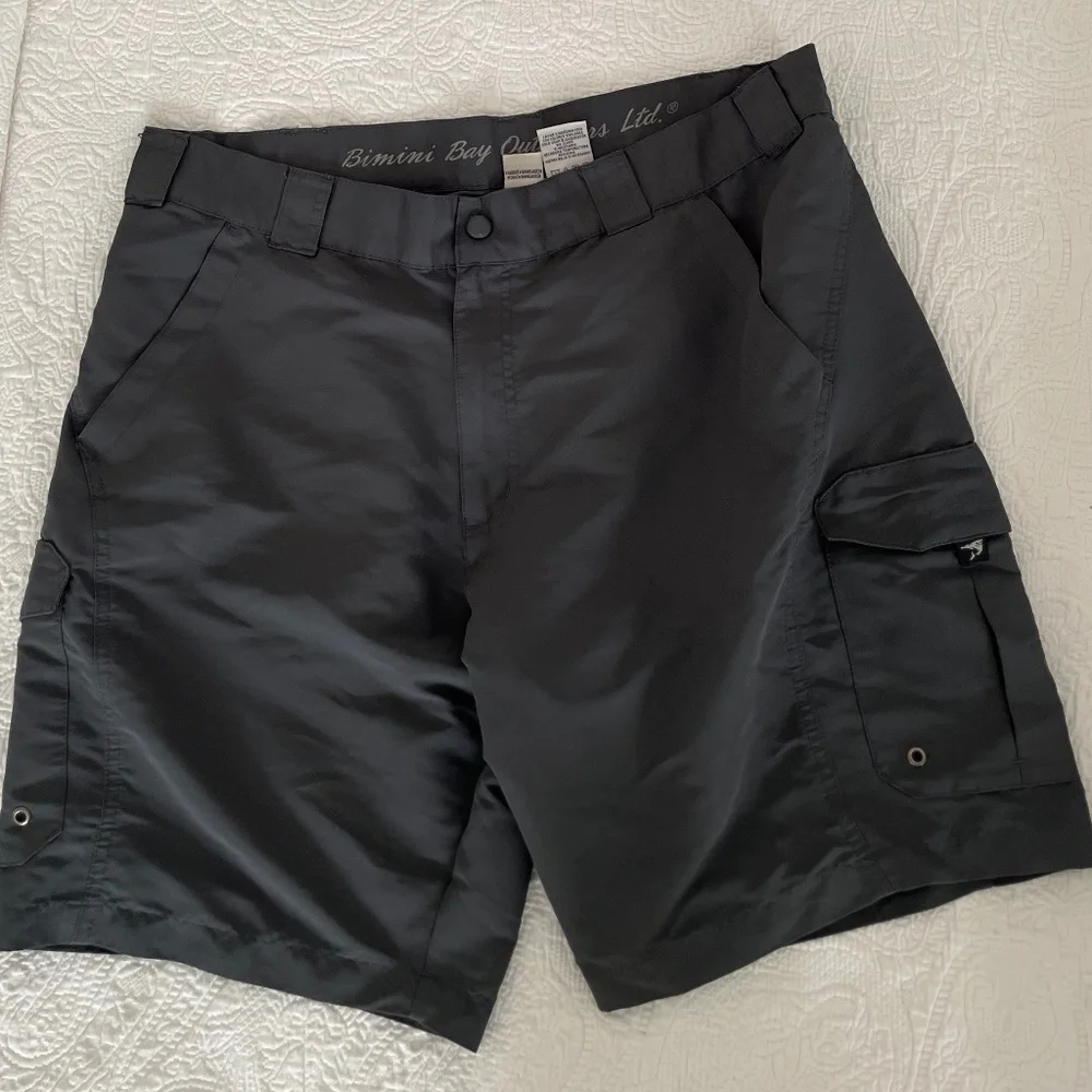 Bimini Bay Outfitters MENS Gray Quick Dry 9